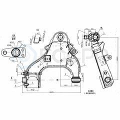 2Pcs Suspension Front Lower Left & Right Control Arm For Nissan Frontier Xterra