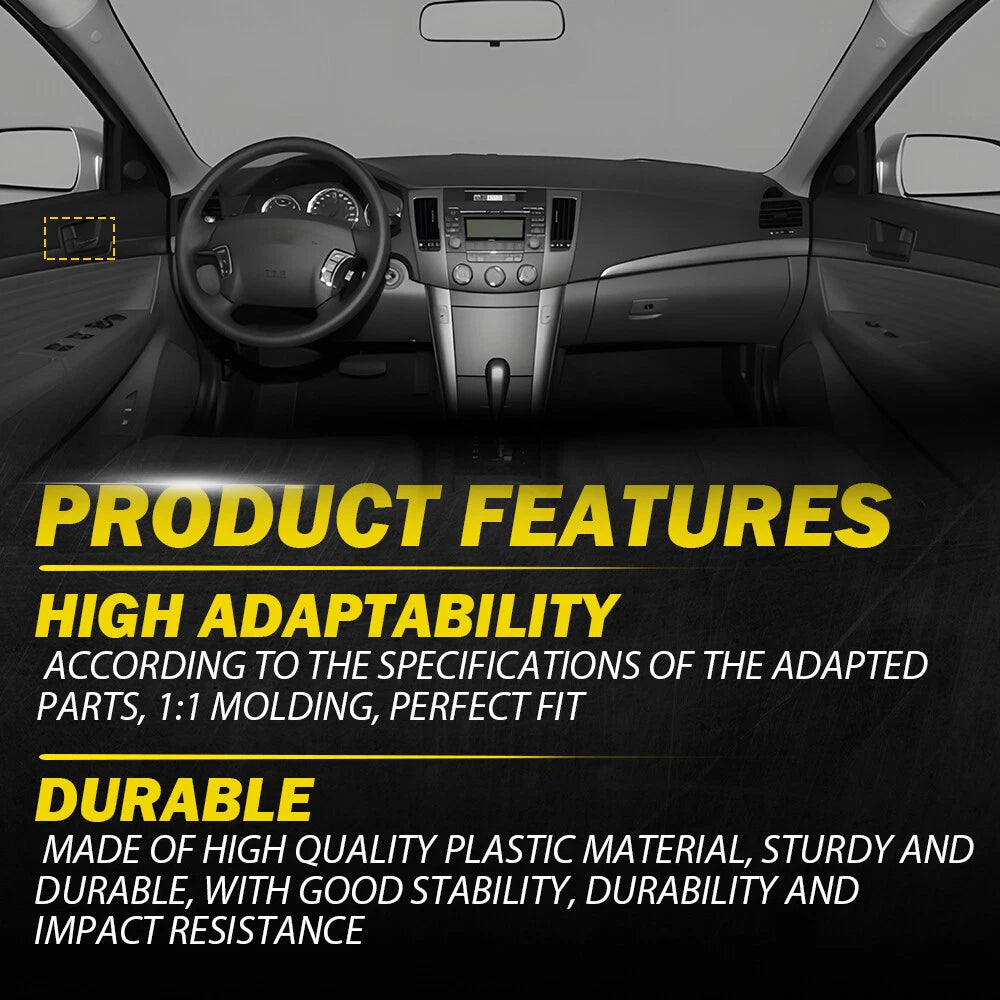 For Hyundai Sonata 08-10 Front Left Driver Side Inside Door Handle HY1352135 XH 6B93BC-57
