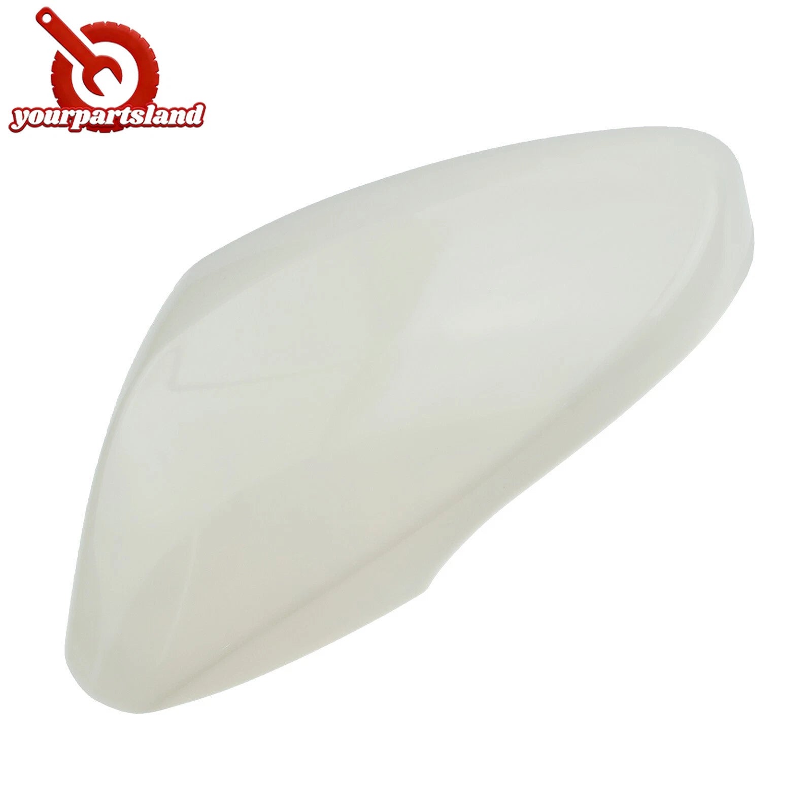 Left Driver White Side View Mirror Cover for HYUNDAI Elantra Sedan 2011-2016 6B93BC-57