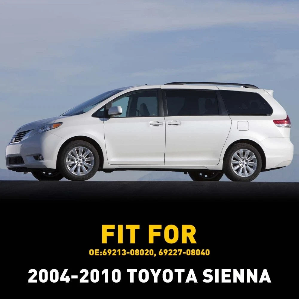 For Toyota 2004-10 Sienna Silver Pearl Rear L/R Outside Door Handle w/O Keyhole 6B93BC-57