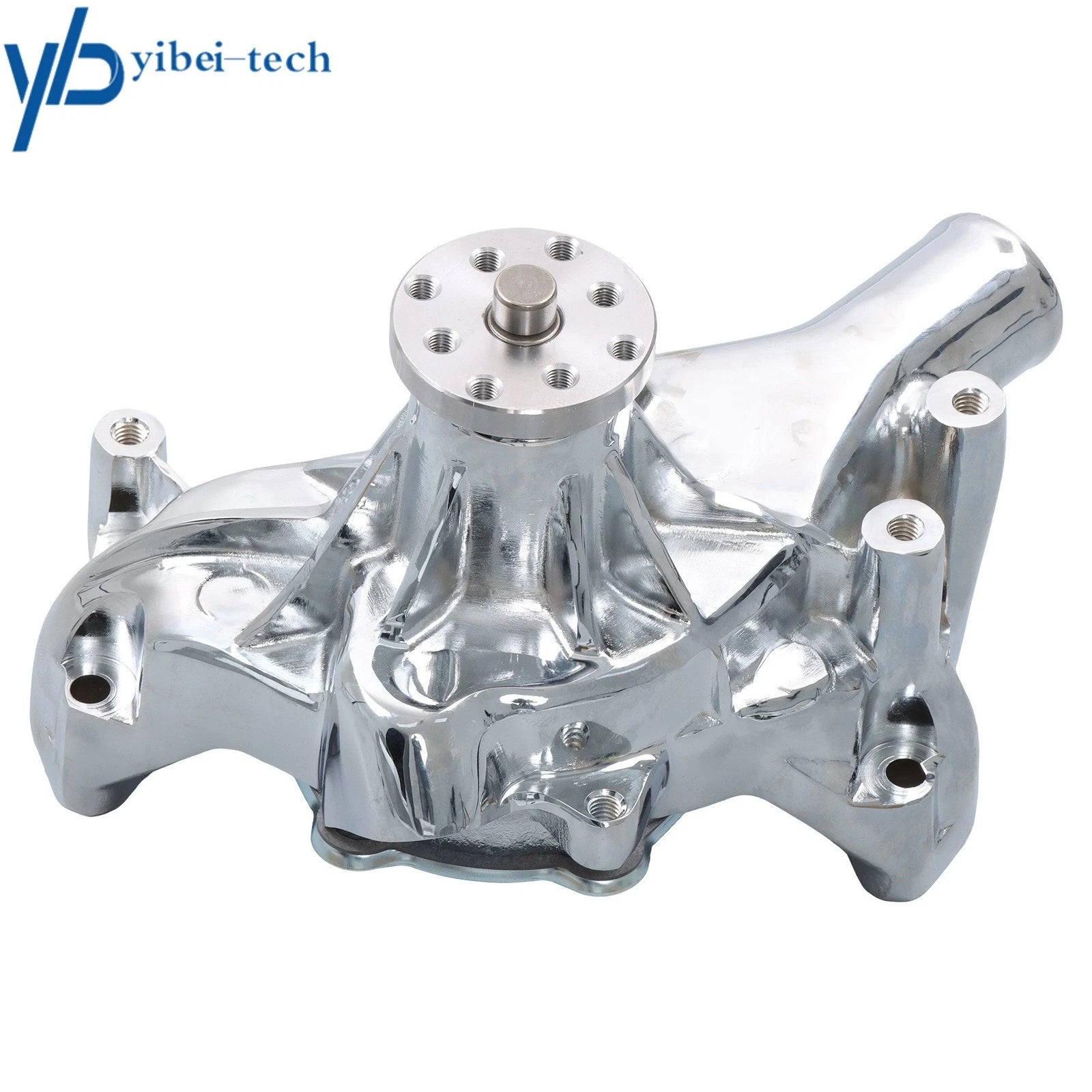 Chrome Big Block For Chevy High Volume Long Water Pump SBC 283 327 350 383 400 6B93BC-57