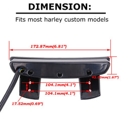 LED Turn Signal Brake Tail Lights For Harley Forty Eight XL1200X 2010-2018