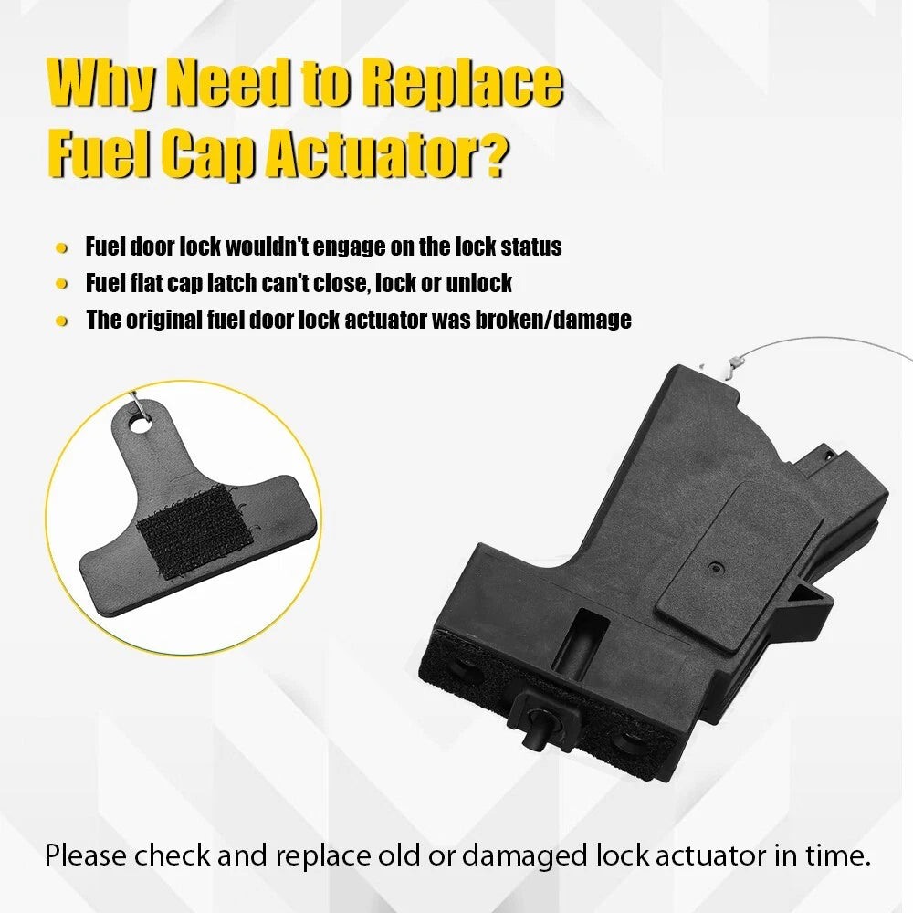 Fuel Gas Door Latch Release Actuator 81590-2T000 For 2011-19 Kia Optima Sedan EA 6B93BC-57
