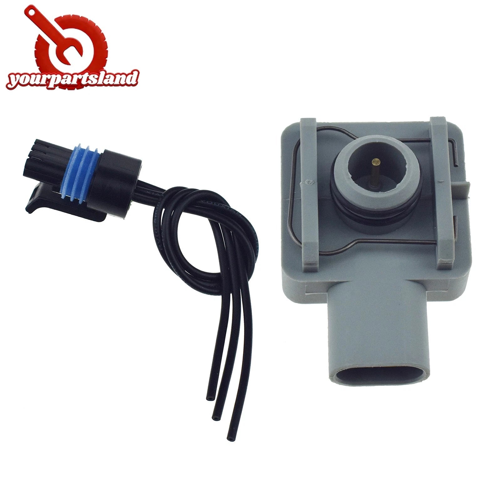 10096163 Coolant Level Sensor & Connector 2PCS For Buick Chevrolet Oldsmobile 6B93BC-57