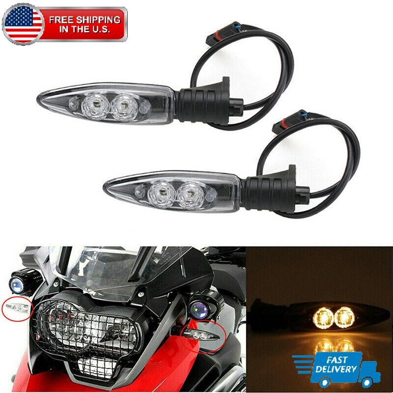 Front Turn Signal Lights For BMW R1200GS R1200R S1000RR F800R F800GT F700/800GS