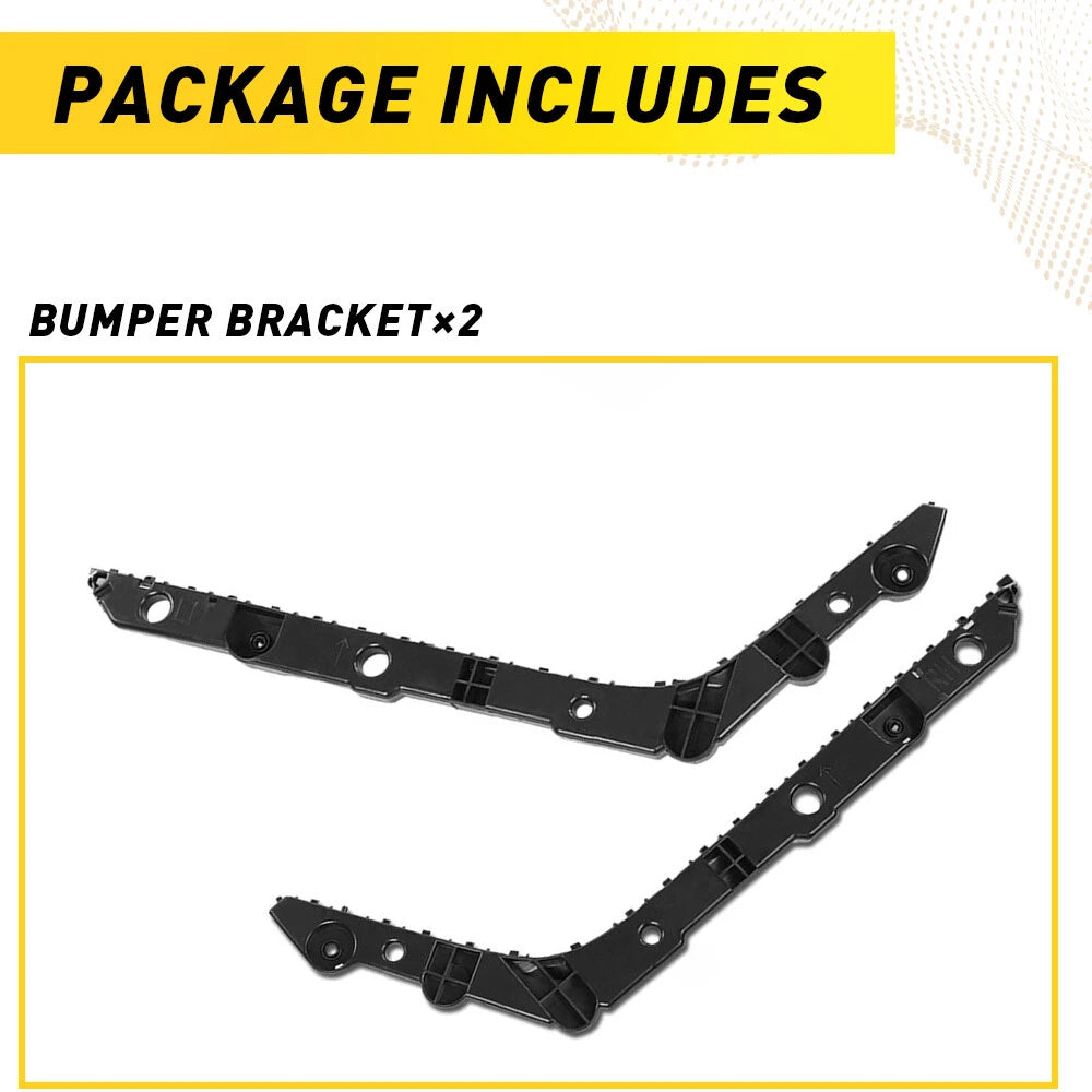 2X Left Right Rear Bumper Cover Bracket Support For 2013-2019 Nissan Sentra EOA 6B93BC-57