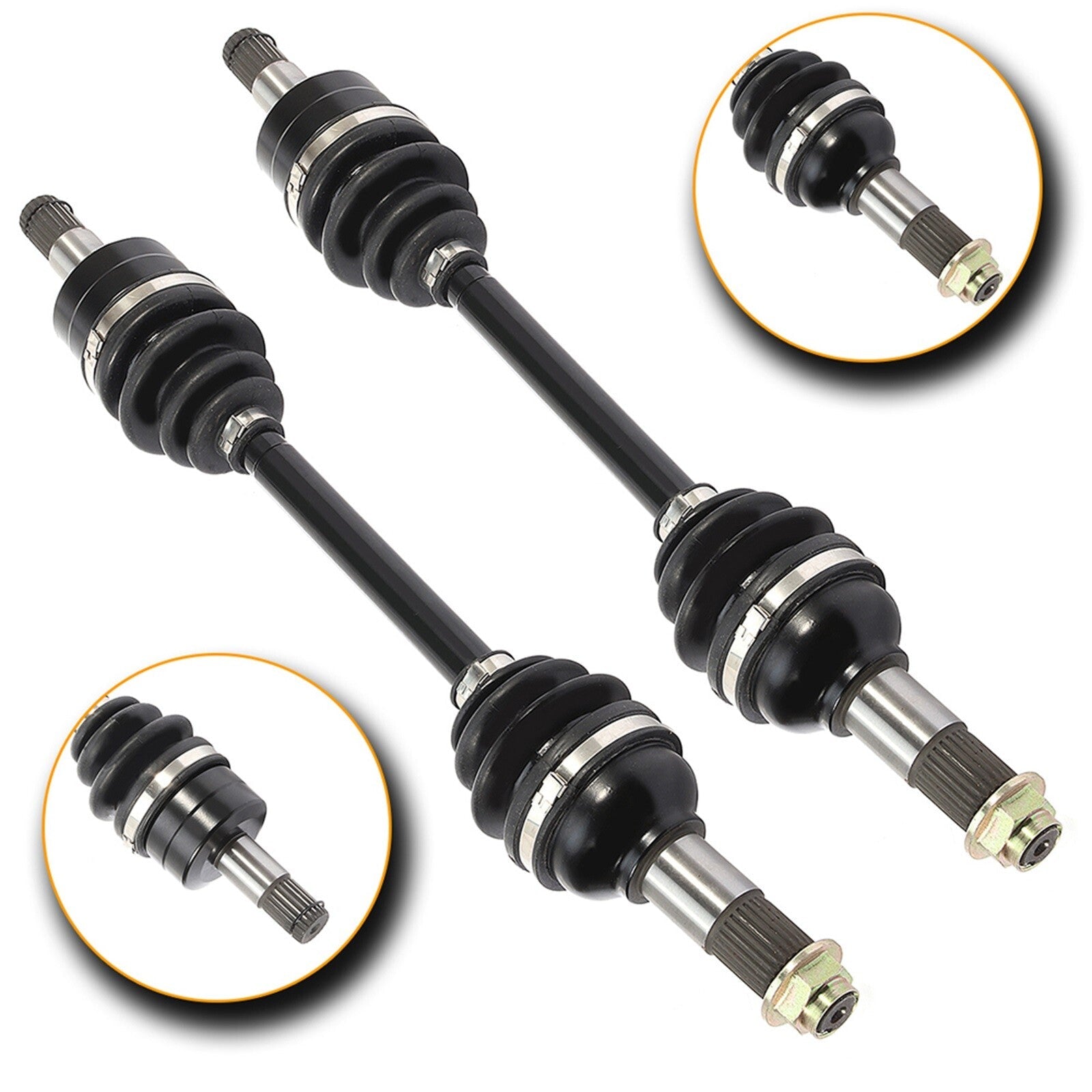 For 2009-2013 YAMAHA GRIZZLY 550 700 Front Axles CV Joint Drive Shaft Half Shaft 6B93BC-57