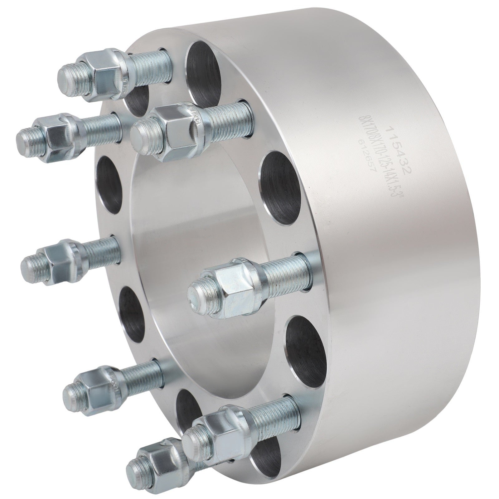 4X 3" Wheel Spacers 8x170mm 14x1.5 For 2003-2025 Ford F-350 Super Duty SRW Only 6B93BC-57