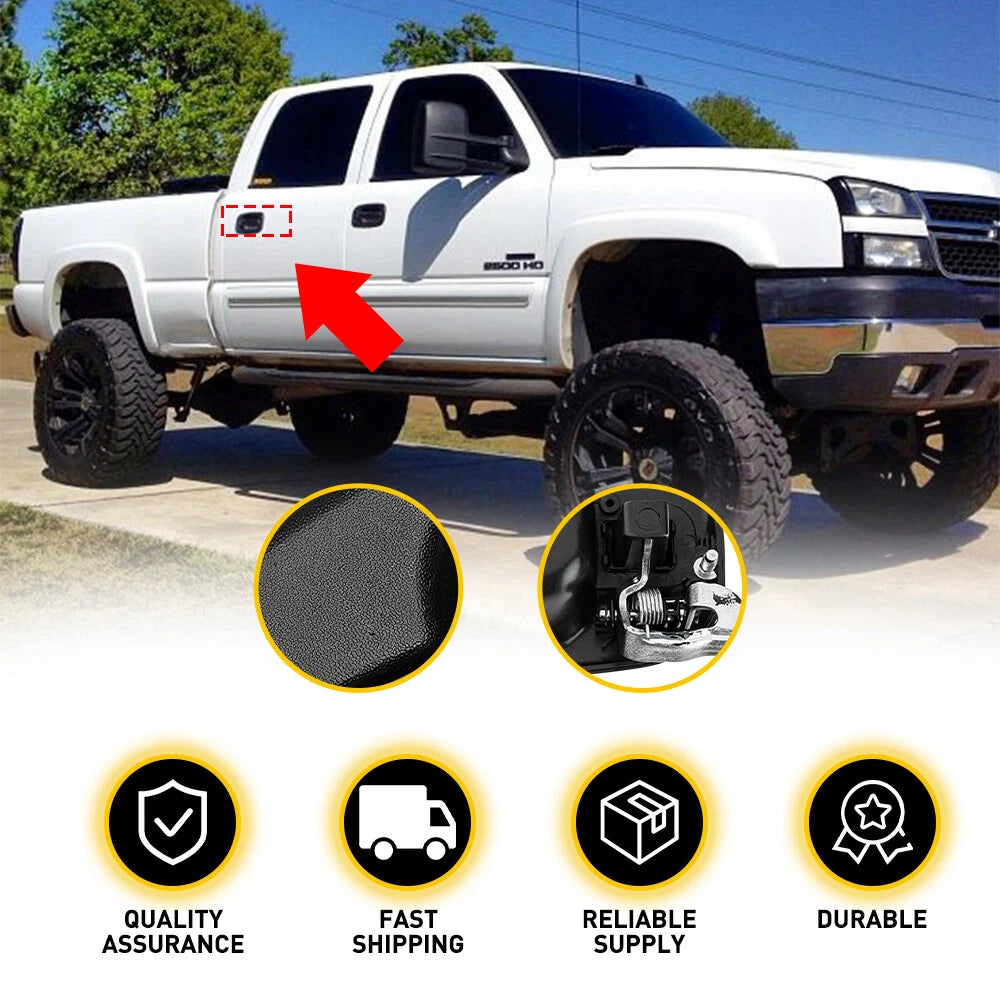 Rear Side Passenger Exterior Handle Door For 04-06 Chevrolet Silverado 1500 EOA 6B93BC-57