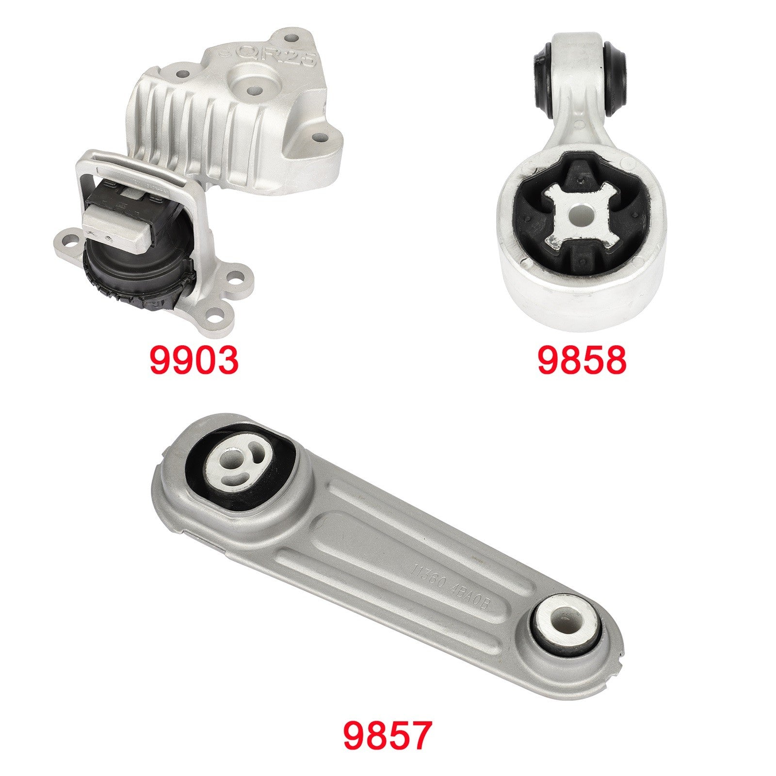 ECCPP Engine & Trans Mount for 2014 2015 2016- 2019 X-Trail L4 2.5L for Nissan ECCPP