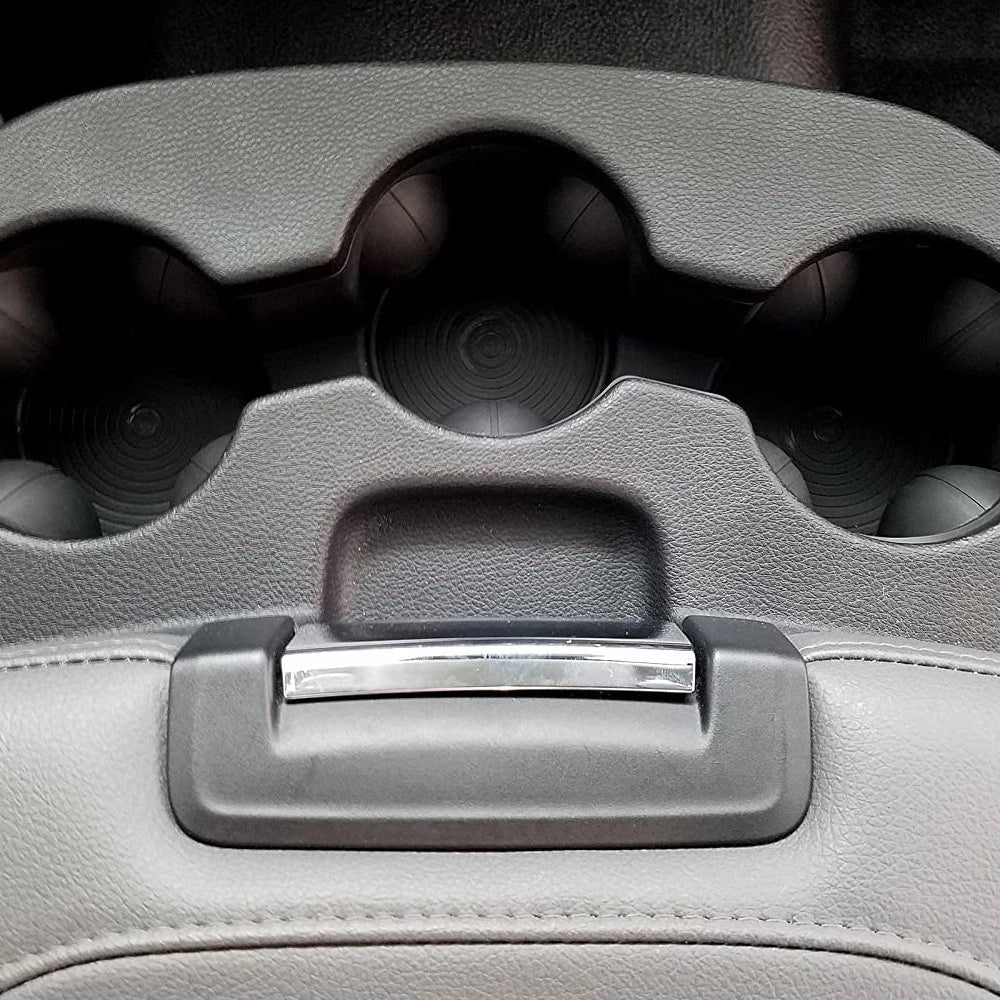 For 2013-2018 Dodge Ram 1500 2500 Leather Center Console Lid Armrest Cover Gray 6B93BC-57