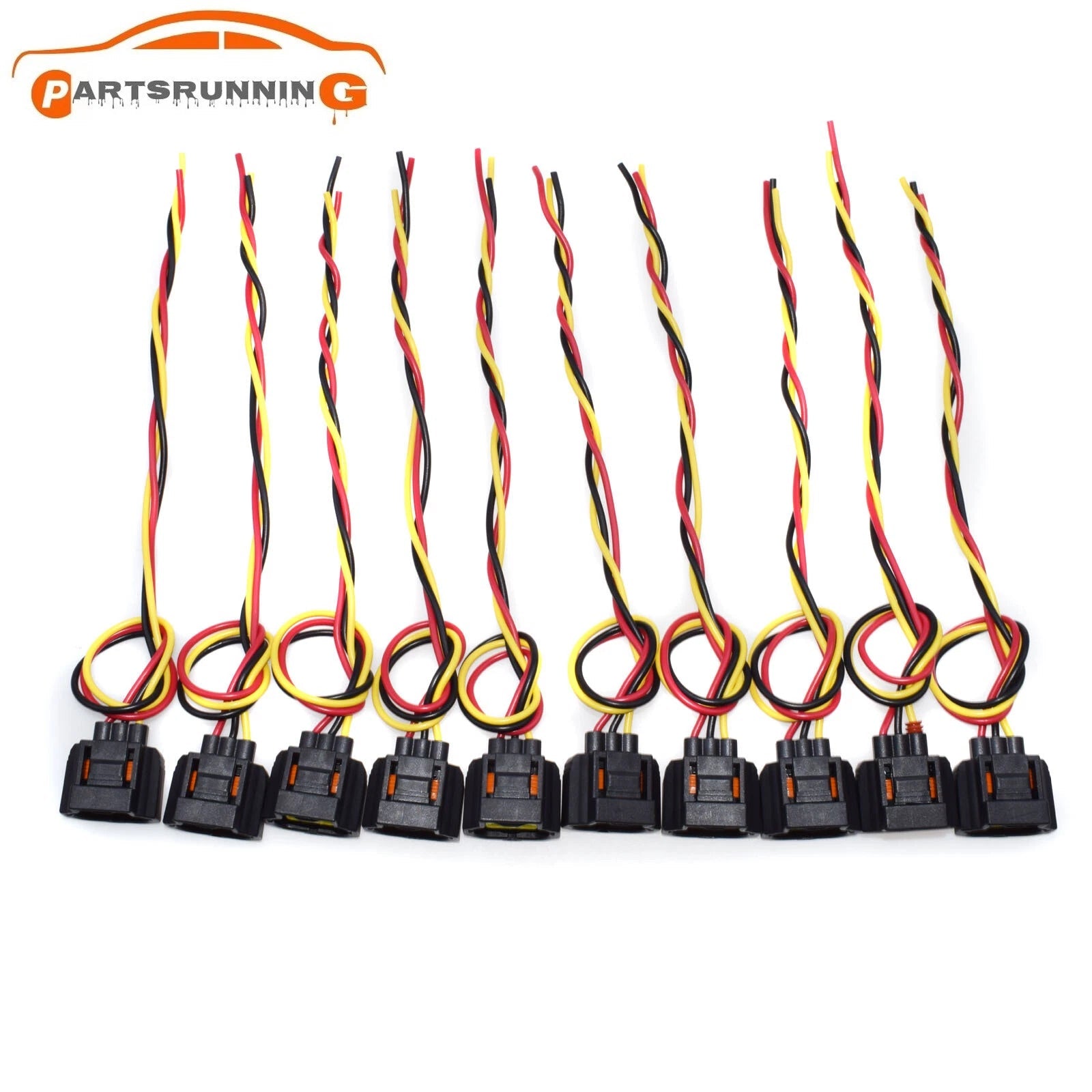 10X ALTERNATOR CONNECTOR PLUG 3 WIRE 1U2Z14S411TA FOR FORD 6G Ford F-150 WPT-118 6B93BC-57