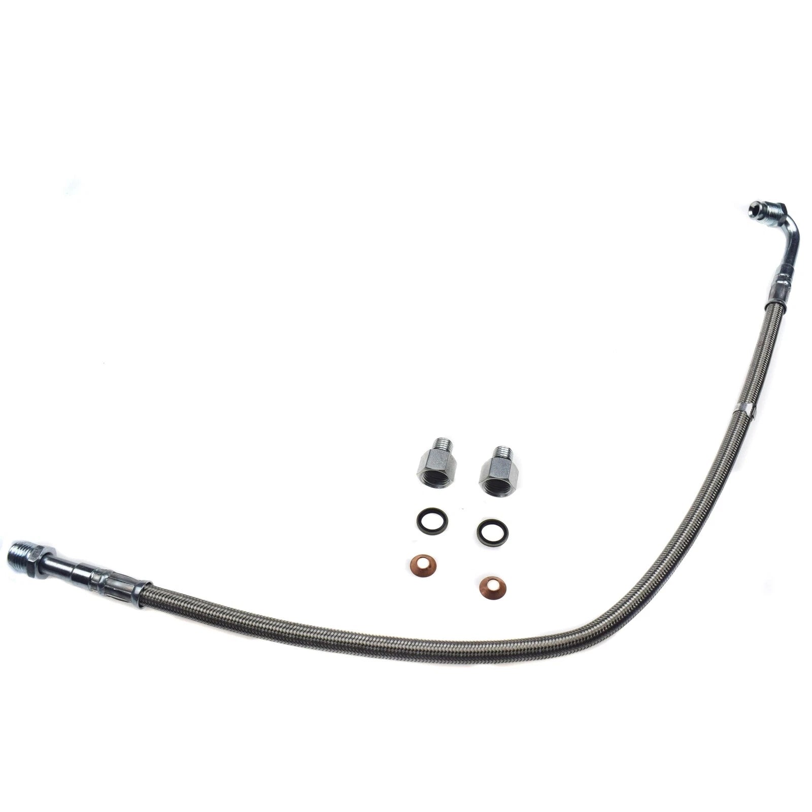 Turbo Oil Feed Line Tube & Connector For Dodge Ram Cummins 12V 5.9 1989-1998 6B93BC-57