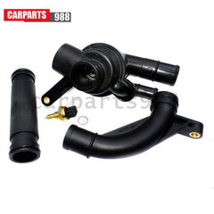 4PCS Thermostat Housing Assembly & Pipe & Sensor for Land Rover Freelander 02-05 6B93BC-57