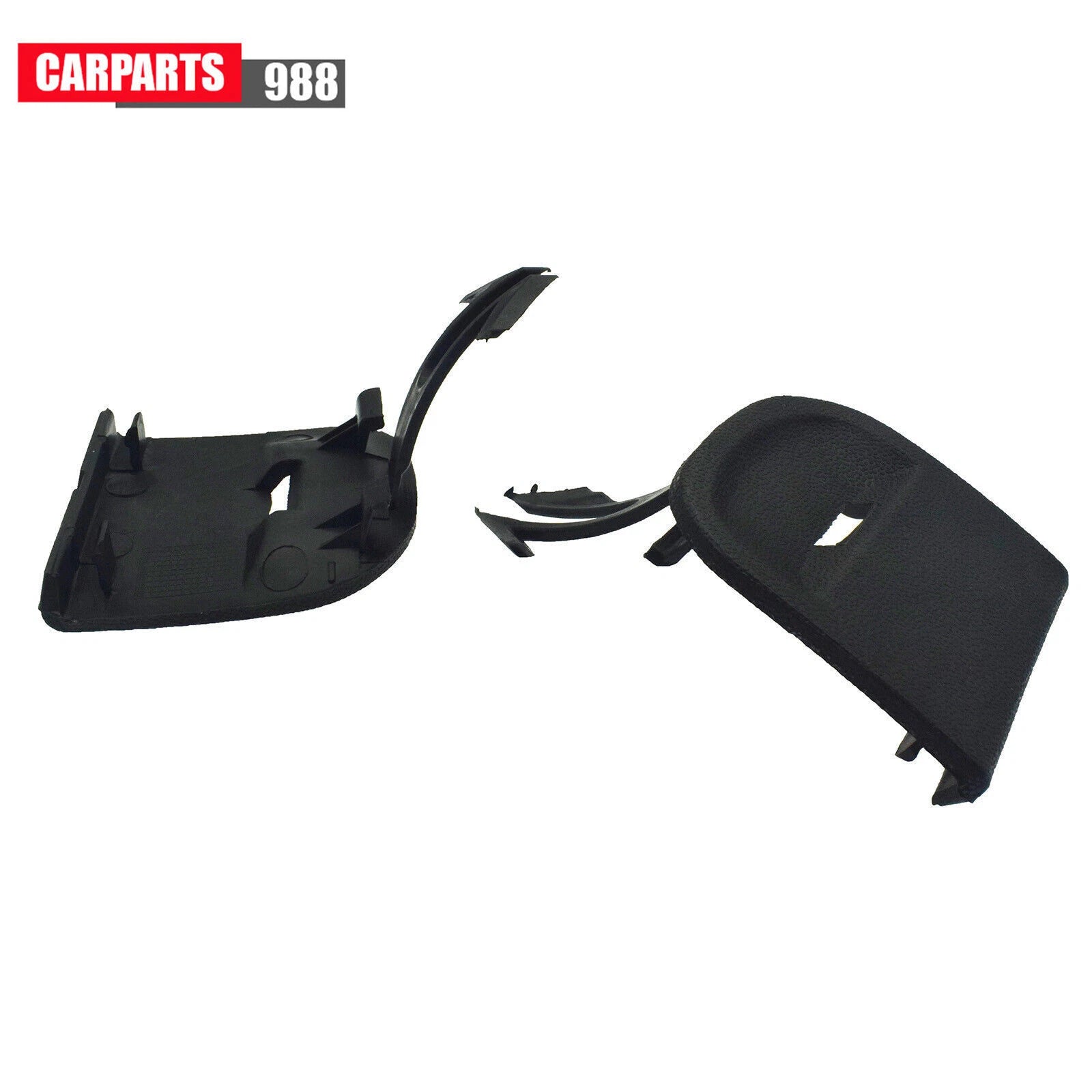 Pair Left Right Rear Bumper Tow Hook Eye Cover Cap for Porsche Cayenne 2008-2010 6B93BC-57