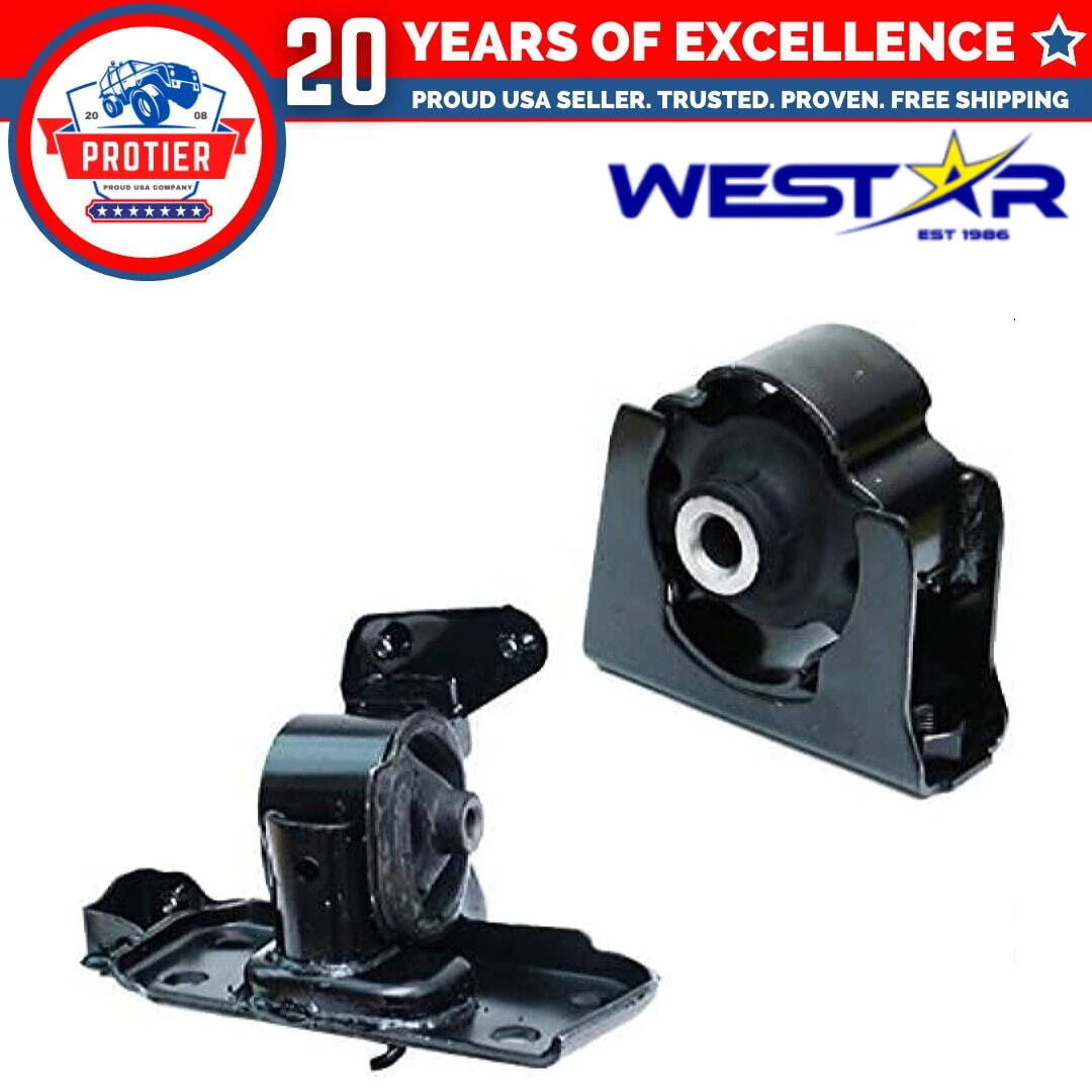 Fits 2006-2008 Toyota RAV4 2.4L Front Motor & Trans Mount Set 2PCS : A62012, 6B93BC-57