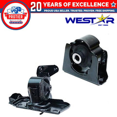 Fits 2006-2008 Toyota RAV4 2.4L Front Motor & Trans Mount Set 2PCS : A62012, 6B93BC-57