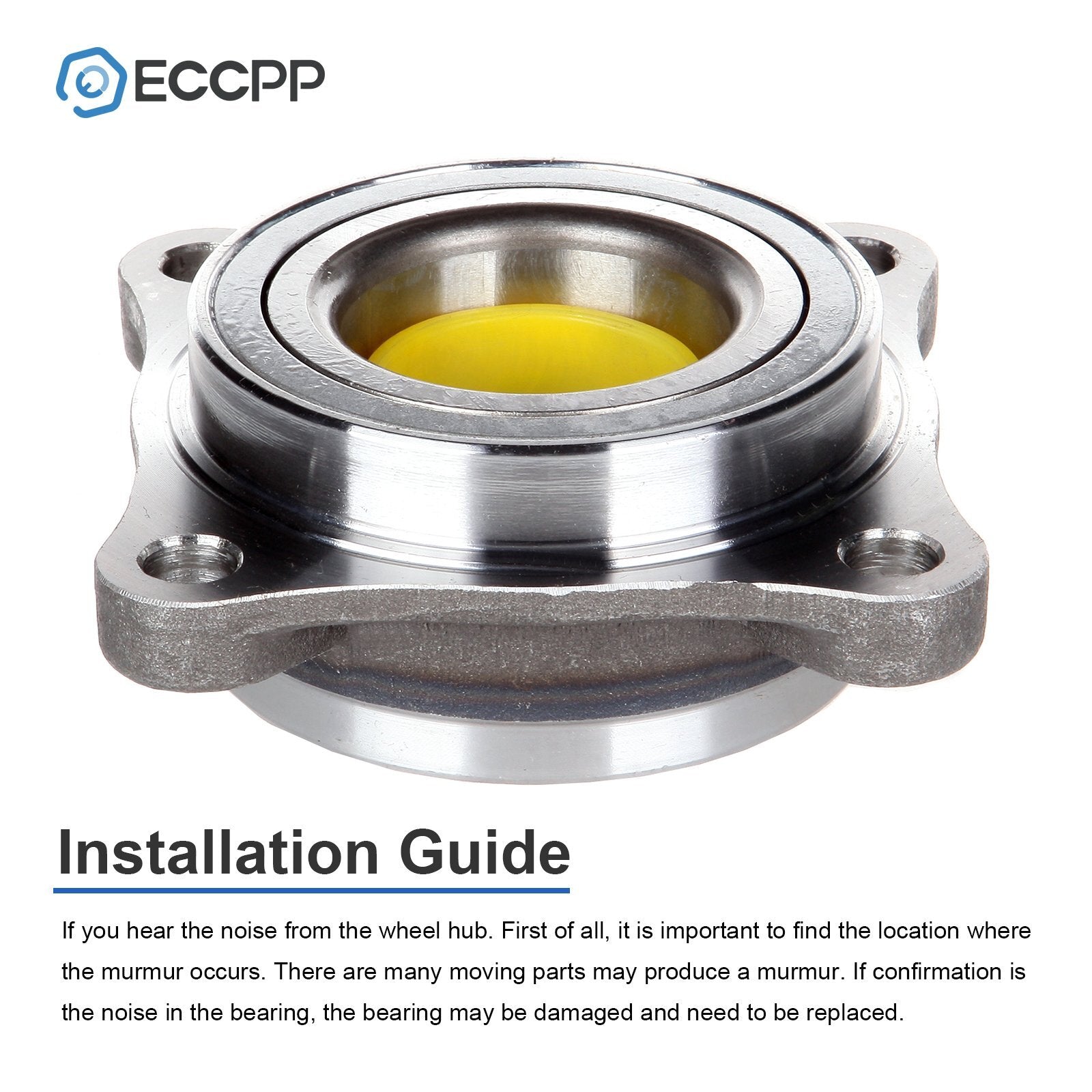 2P Wheel Bearing Module w/ ABS Front For Toyota Tacoma 4Runner Lexus GX460 GX470 6B93BC-57