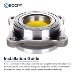 2P Wheel Bearing Module w/ ABS Front For Toyota Tacoma 4Runner Lexus GX460 GX470 6B93BC-57