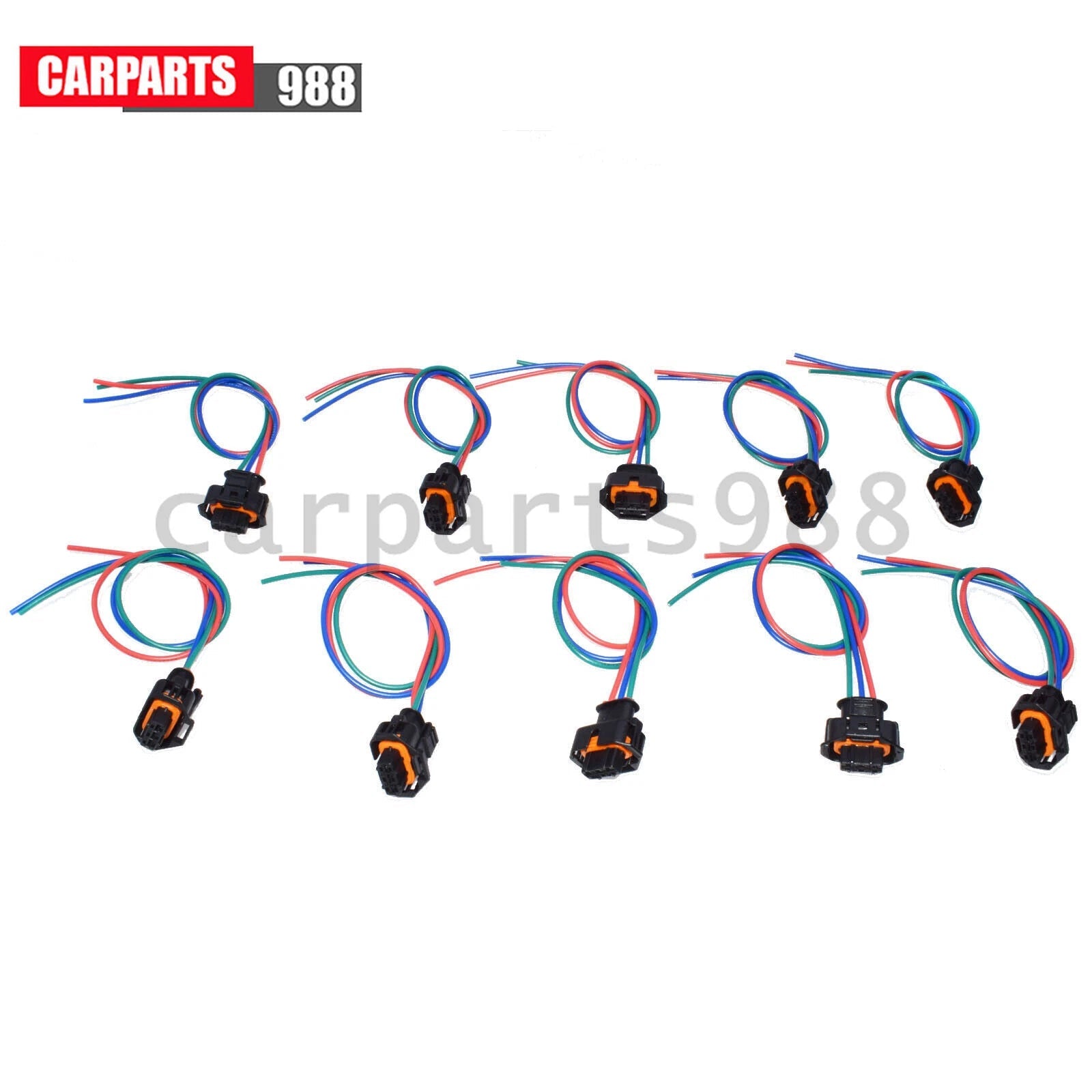 10x Camshaft Position Sensor Plug For Mercedes W211 W203 W210 PC641 0041536928 6B93BC-57