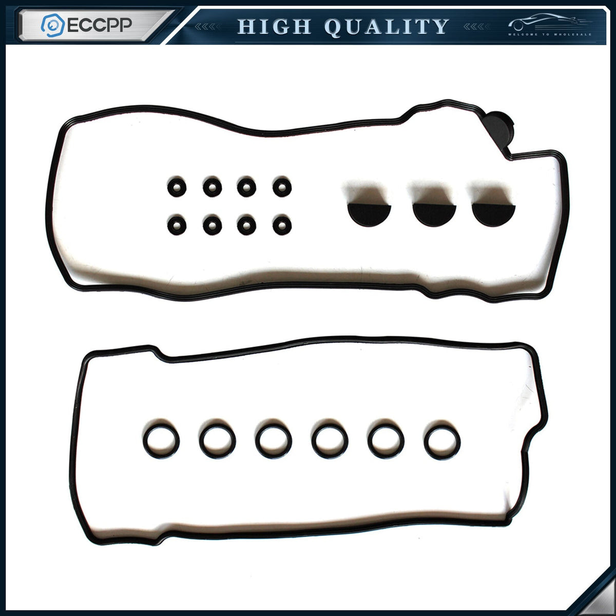 ECCPP Valve Cover Gasket Set For 00-05 Suzuki Grand Vitara Chevy Tracker 2.5L ECCPP