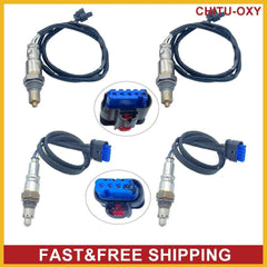 4PCS Up+Downstream Oxygen O2 Sensors For18-20 Ford F-150 5.0L 234-8050 234-5731 6B93BC-57