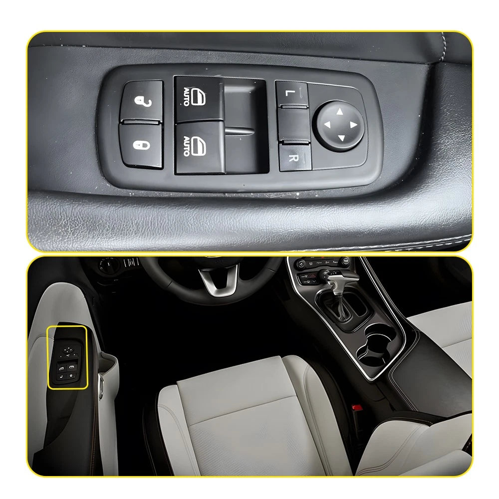 For 2015-2022 Dodge Challenger Master Window Switch Power Control Button 3 Pins 6B93BC-57