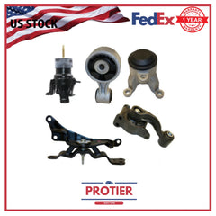 Motor & Trans Mount 5PCS Set Fit 11-14 Nissan Quest 3.5L for Auto CVT Trans 6B93BC-57