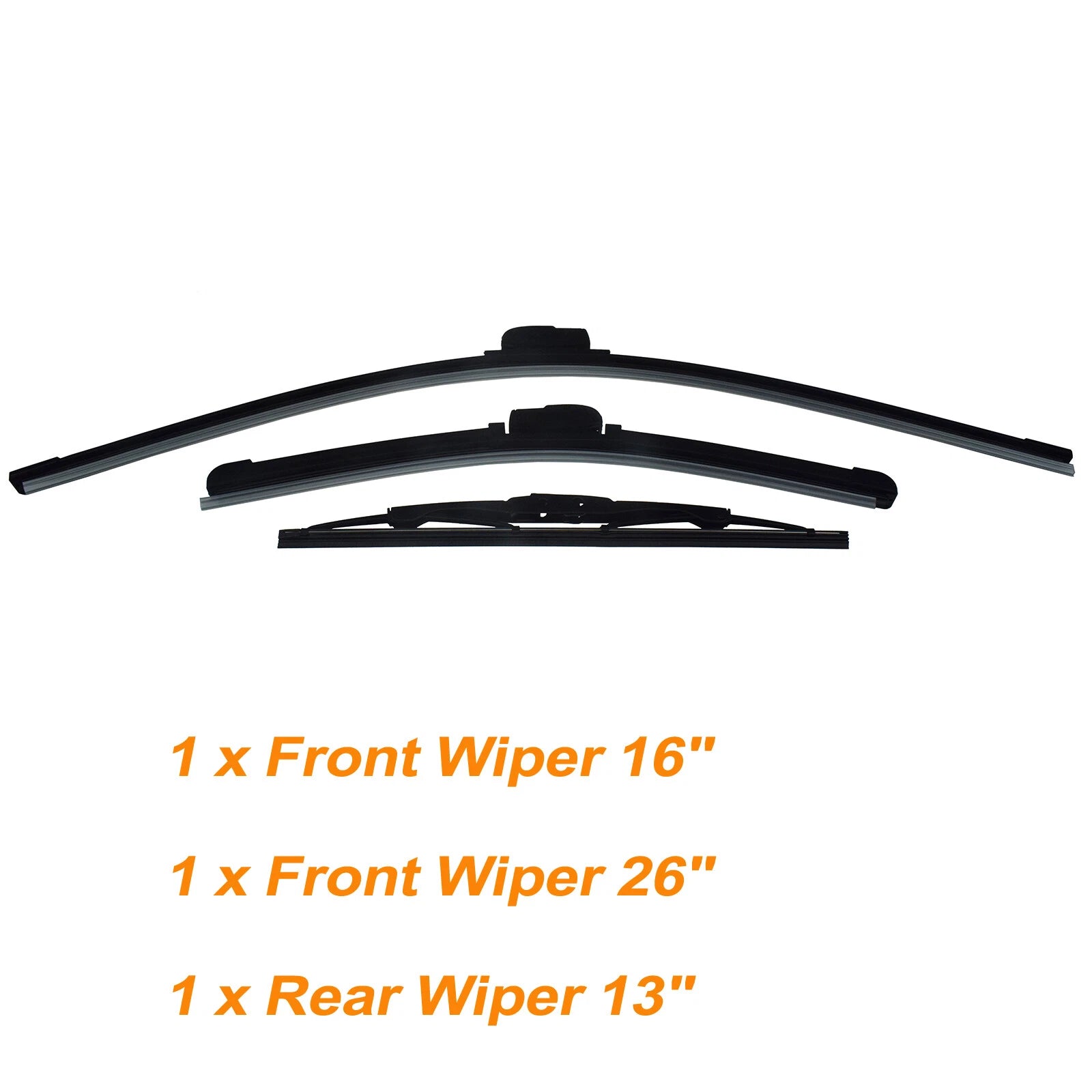 Front and Rear Windshield Wiper Blade For Honda CRV Toyota RAV4 1504360 1505116 6B93BC-57