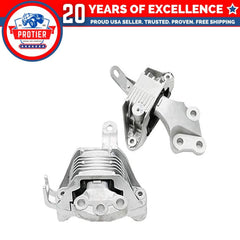 Fits 2011-2015 Chevrolet Cruze 1.4L AUTO Front Motor & Upper Trans Mount 2pcs 6B93BC-57