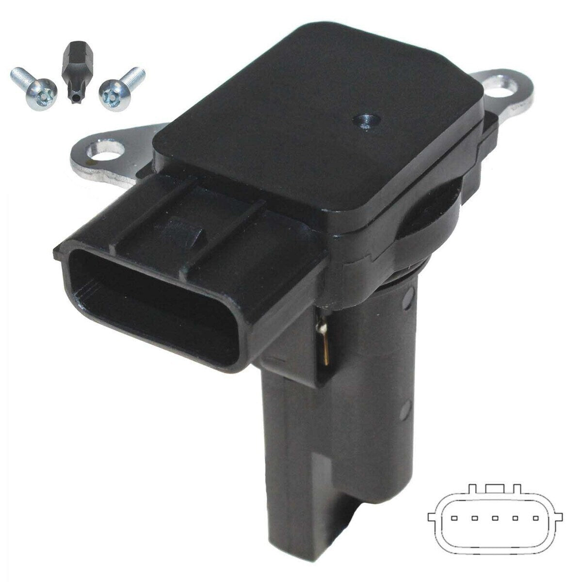 Mass Air Flow Sensor For Honda Acura TSX 09-22 ILX 13-22 NSX 17-22 37980-R40-A01