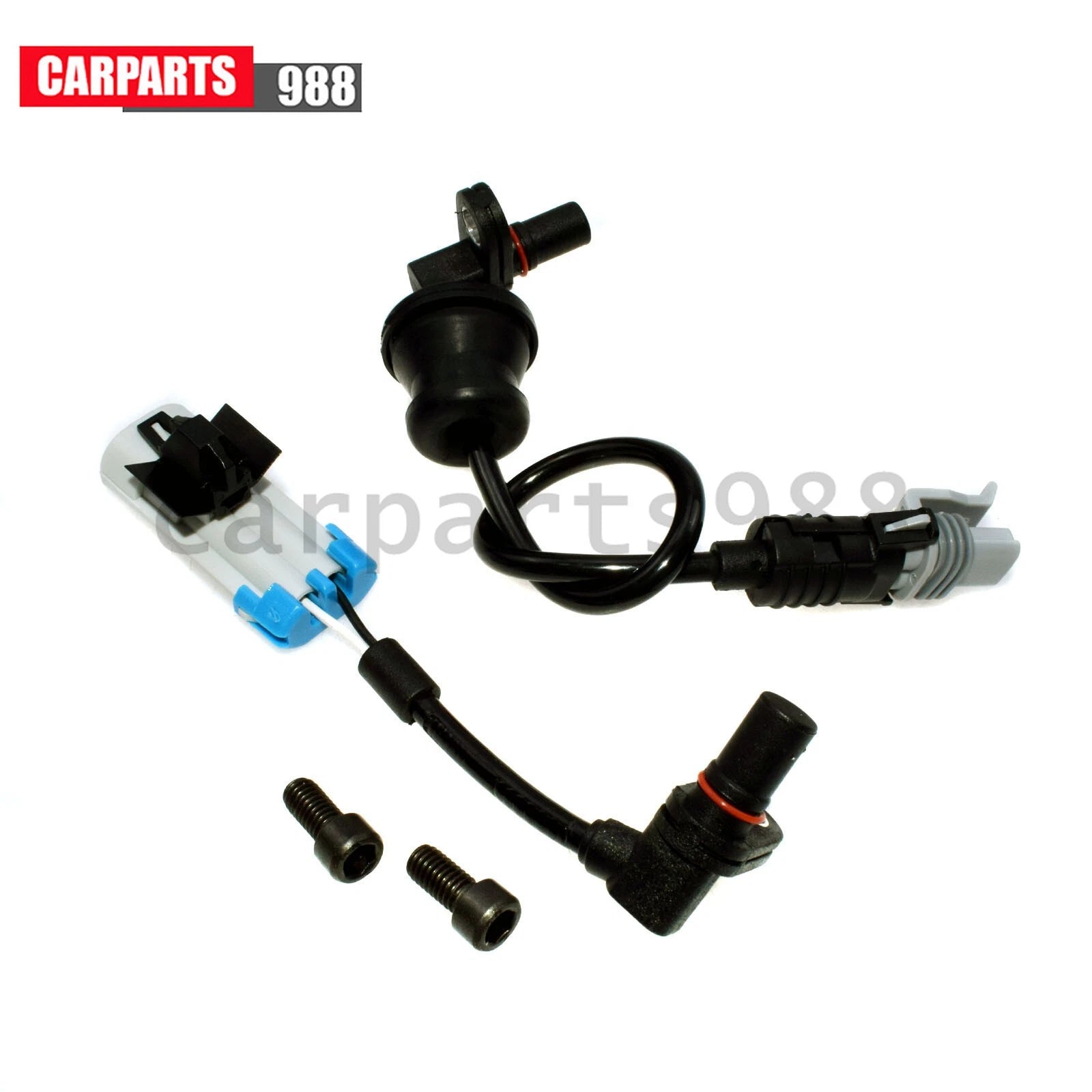 2Pcs Front + Rear ABS Wheel Speed Sensor For PontiacChevrolet Captiva Saturn 6B93BC-57