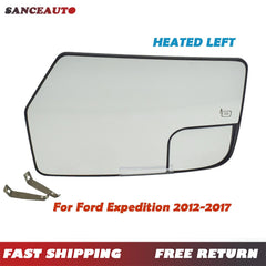 Mirror Glass Heated w/ Spotter Driver Side Left Left for Ford Expedition 2012-17 6B93BC-57