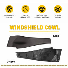 1Pair Corner Windshield Wiper Cowl Cover 66894-3TA0A for Altima Nissan 2013-2016 6B93BC-57