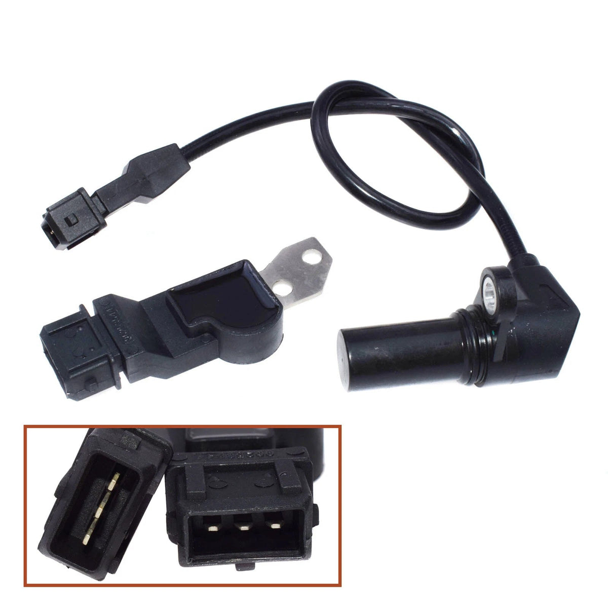 2PCS Crankshaft Position Sensor For AVEO AVEO5 WAVE WAVE5 96253542 96253544 6B93BC-57
