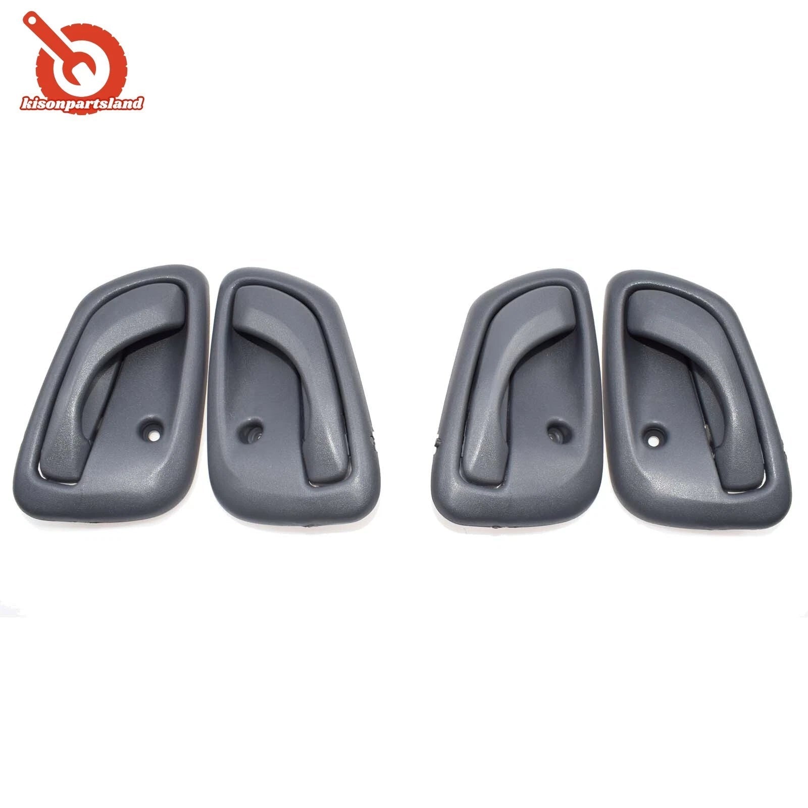 4PCS Grey For 99-04 Chevy Tracker Door Handles Interior Right & Left Side Inside 6B93BC-57