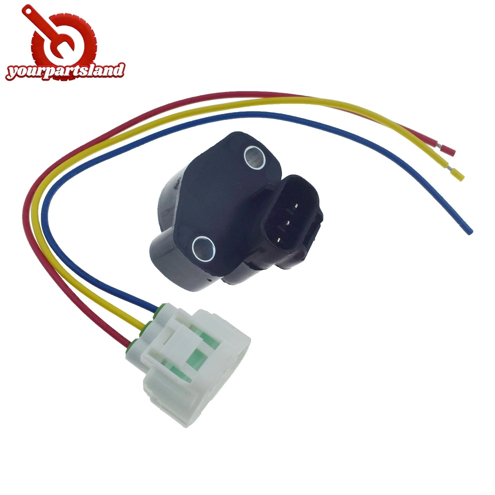 TPS Throttle Position Sensor W/ Plug For 97-01 Jeep Cherokee 2.5L 4.0L 4874371AB 6B93BC-57