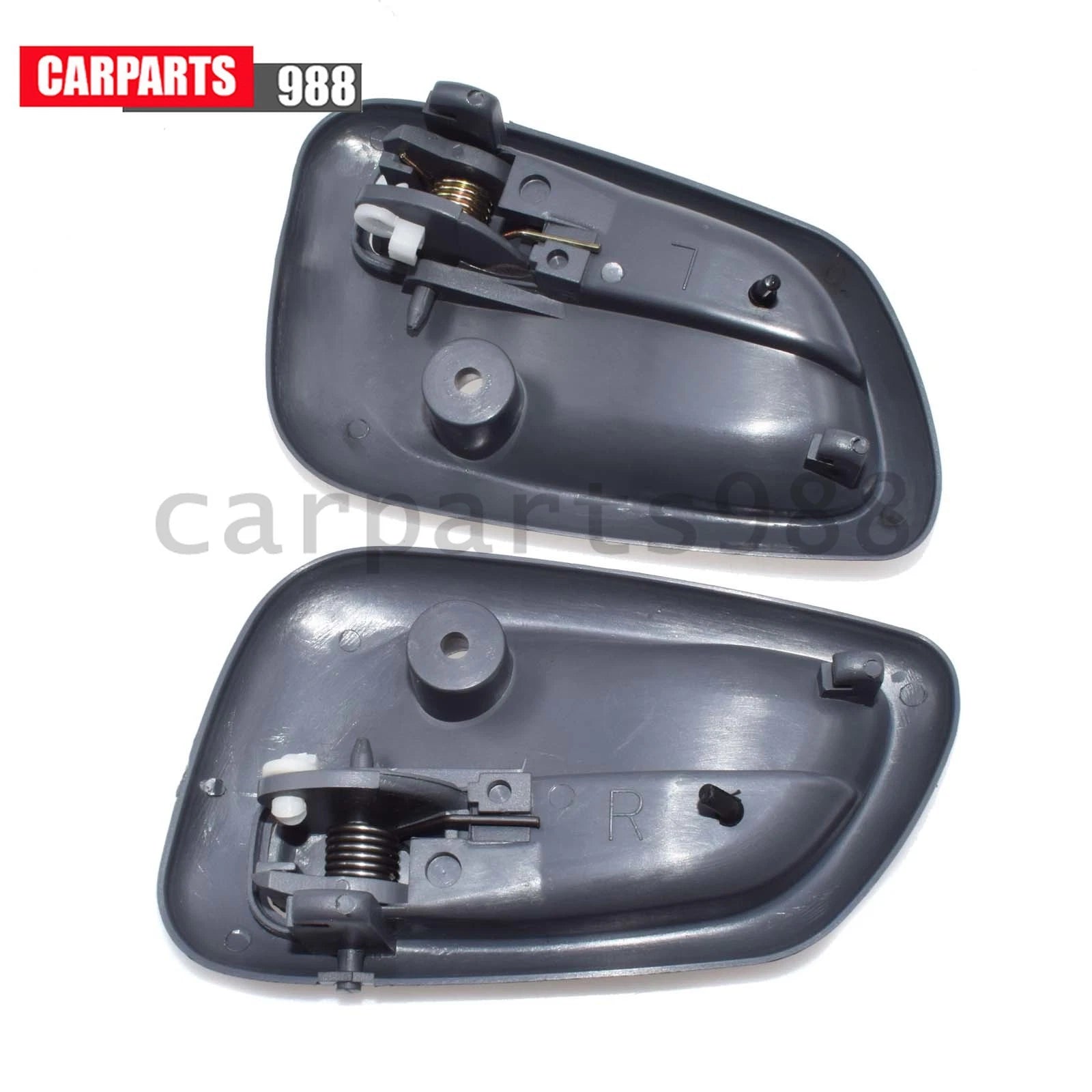 2Pcs Gray Interior Door Handle Left Right For Chevy Tracker 1999-2004 30024123 6B93BC-57