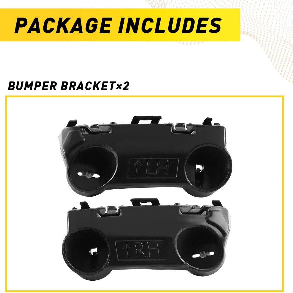 For 2014-2021 Infiniti Q50 Front Bumper Retainer Brackets Support Set LH RH Side 6B93BC-57
