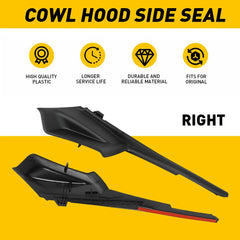 FRONT RIGHT FENDER TO COWL/HOOD SIDE SEAL 53866-08020 FOR 2011-20 TOYOTA SIENNA 6B93BC-57