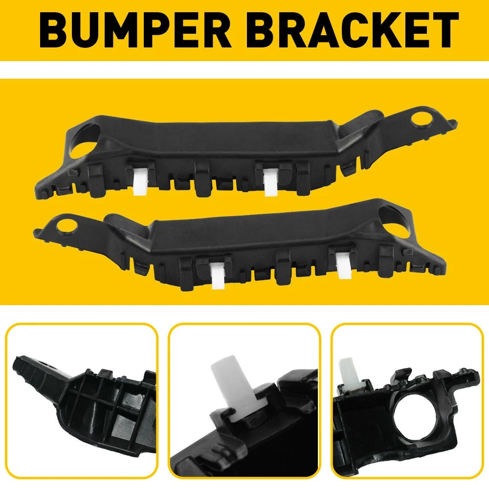 Bumper Bracket For 2011-2016 Hyundai Elantra Set of 2 Front Left & Right Side EA 6B93BC-57
