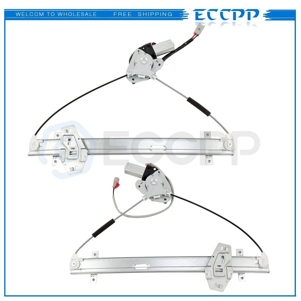 For 2003-2008 Honda Pilot Front Left Right RH Power Window Regulator With Motor 6B93BC-57