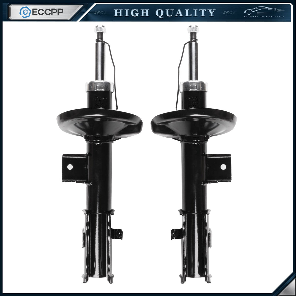 Front Pair Struts Shocks For 06-12 Suzuki Grand Vitara Sport Utility 4WD 6B93BC-57
