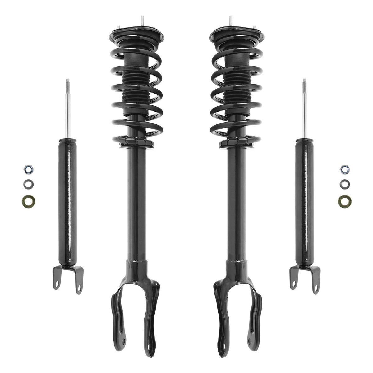 Front & Rear Complete Strut Assembly Shock Kit for 2011-2015 Dodge Durango 6B93BC-57
