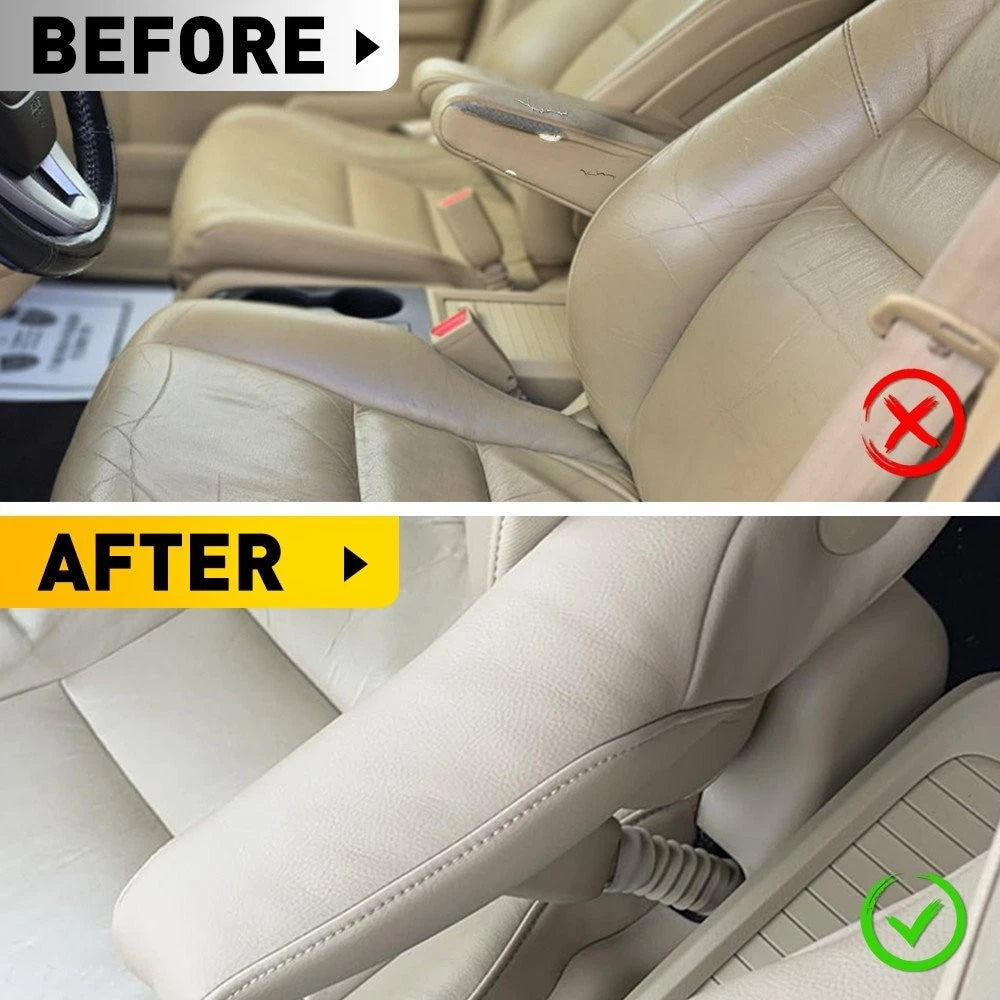 Pair Beige Leather Front Seat Armrest Replacement Cover Fit Honda CR-V 2010-2011 6B93BC-57