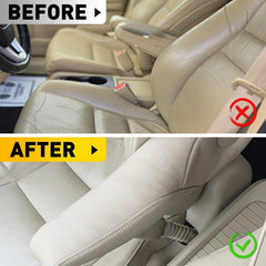 Pair Beige Leather Front Seat Armrest Replacement Cover Fit Honda CR-V 2010-2011 6B93BC-57