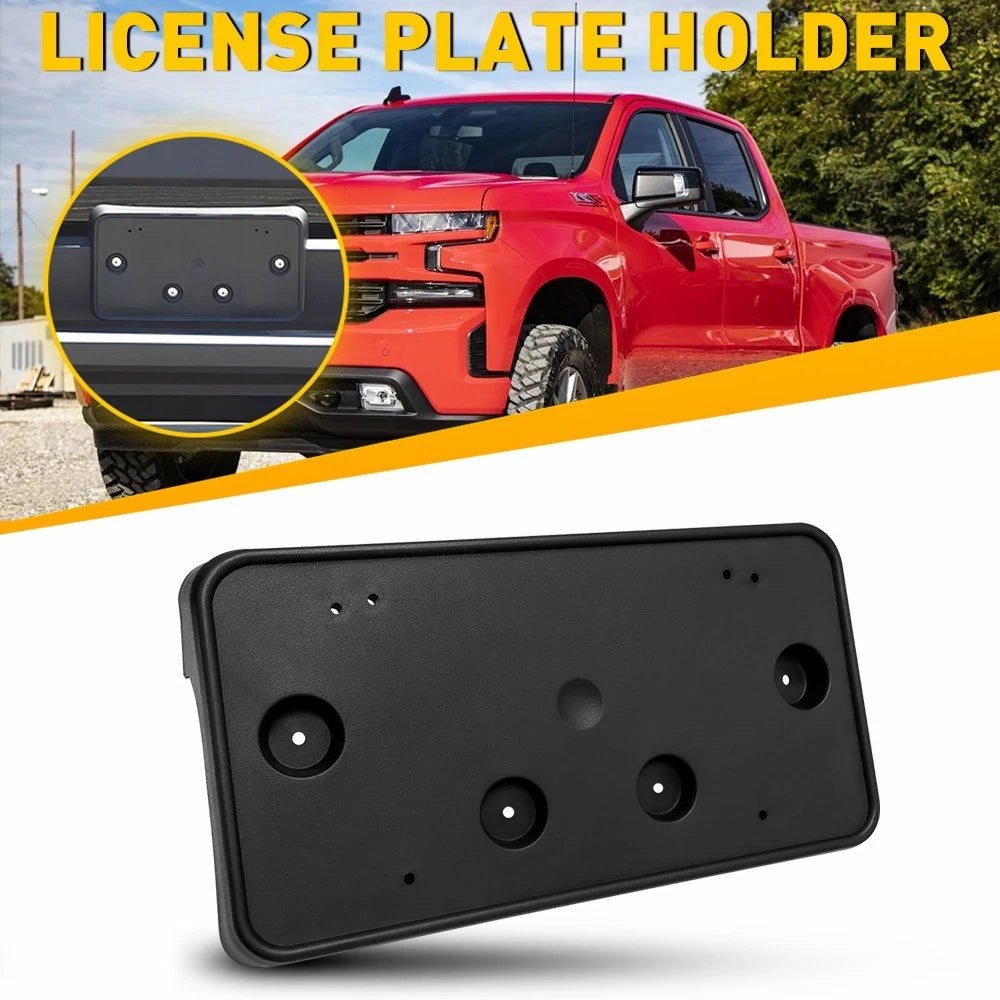 License Plate Bracket Tag Holder Front for 2019-2020 Chevrolet Silverado 1500 US 6B93BC-57