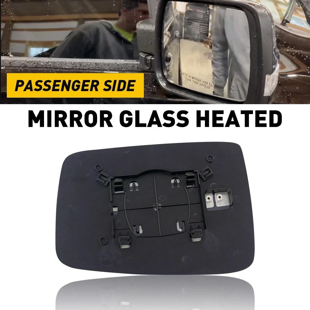 Mirror Glass Power Heated RH Passenger Side for 10-2019 Dodge Ram 1500 2500 6B93BC-57