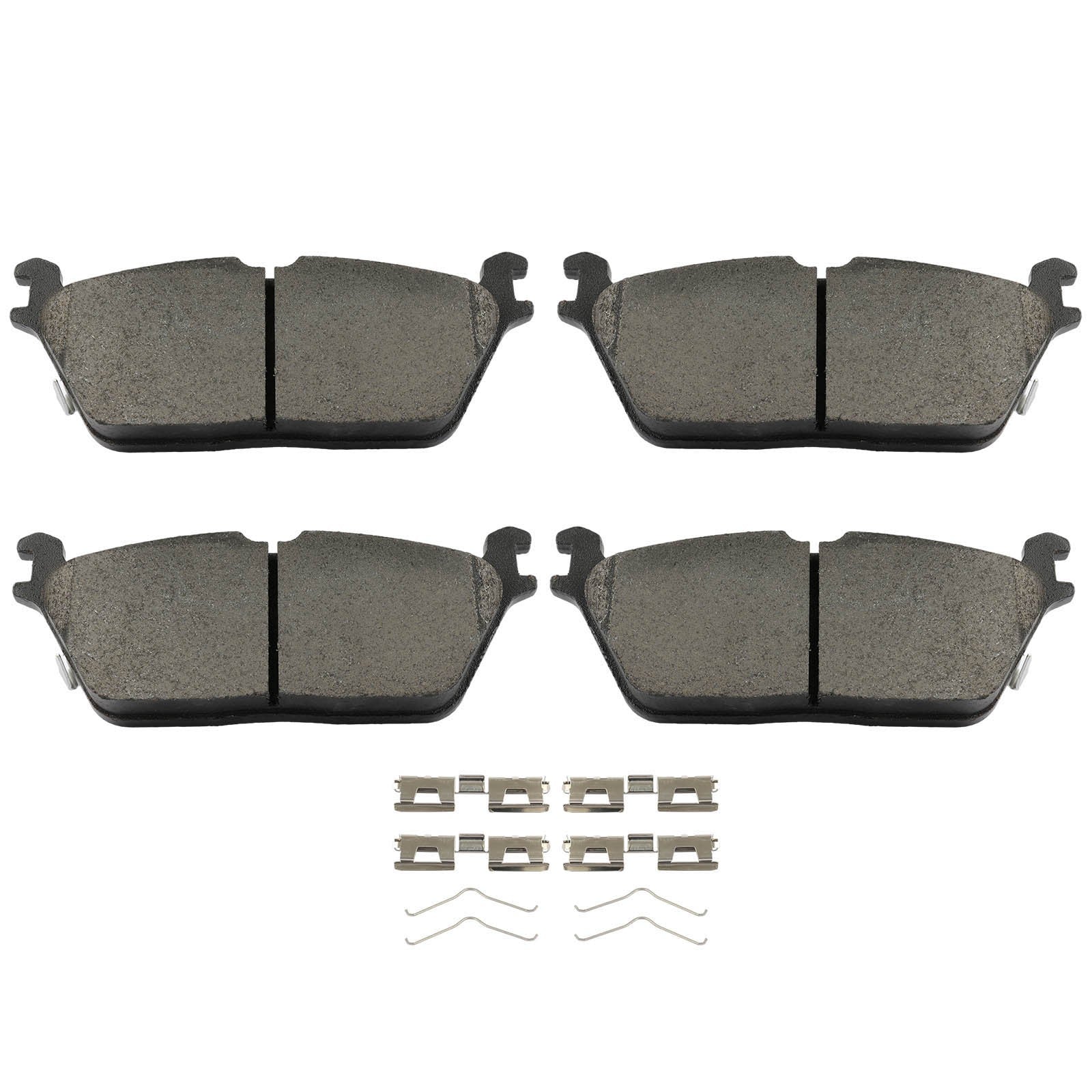 Rear Ceramic Brake Pads for 2019-2024 Ram 1500 Jeep Grand Wagoneer L 2022 - 2024 6B93BC-57