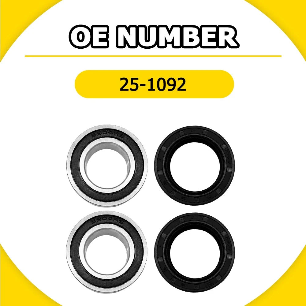 Front Wheel Bearing Seal Kit for 98-18 Yamaha YZ125 YZ250 YZ400F YZ450 YZ426F EA 6B93BC-57